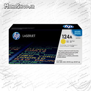کارتریج اصلی HP 124A YELLOW